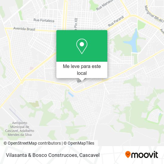 Vilasanta & Bosco Construcoes mapa