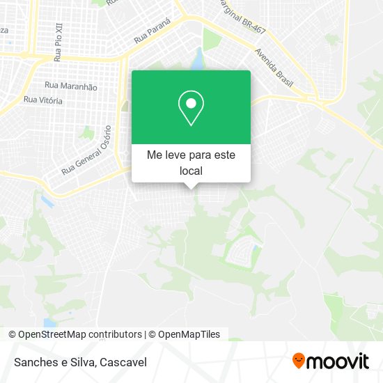 Sanches e Silva mapa