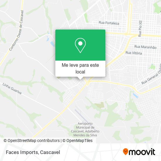 Faces Imports mapa