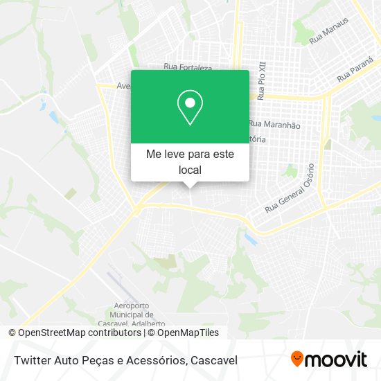 Twitter Auto Peças e Acessórios mapa