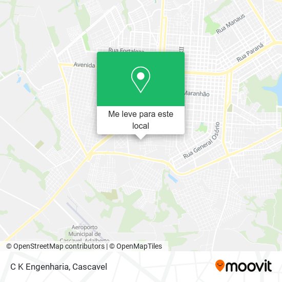 C K Engenharia mapa