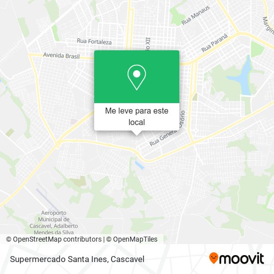 Supermercado Santa Ines mapa