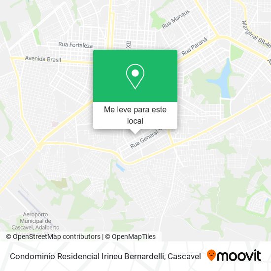 Condominio Residencial Irineu Bernardelli mapa