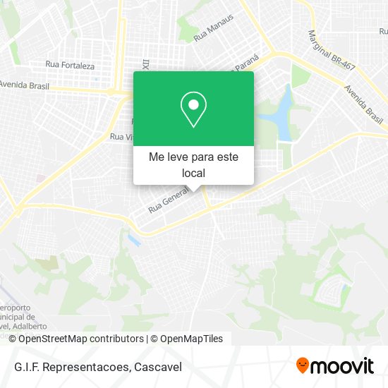 G.I.F. Representacoes mapa