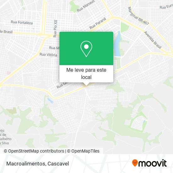 Macroalimentos mapa