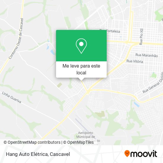 Hang Auto Elétrica mapa