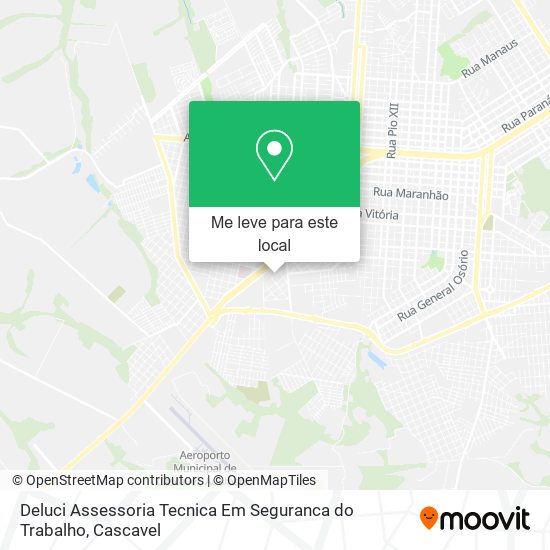 Deluci Assessoria Tecnica Em Seguranca do Trabalho mapa
