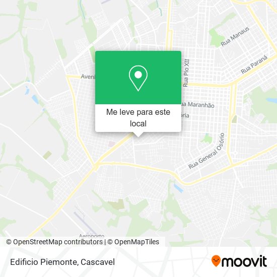 Edificio Piemonte mapa