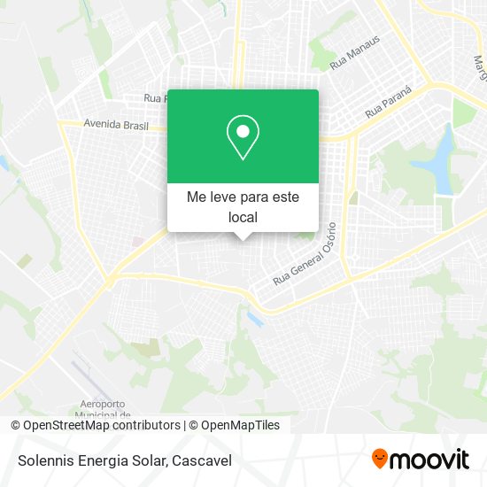 Solennis Energia Solar mapa