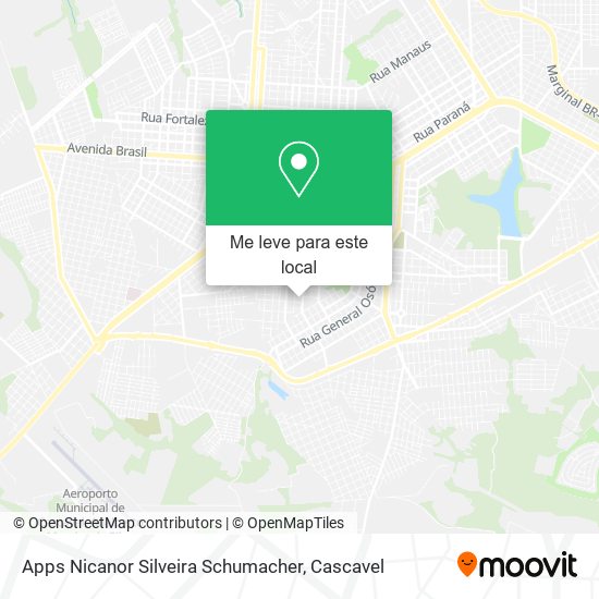 Apps Nicanor Silveira Schumacher mapa