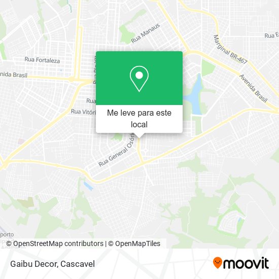 Gaibu Decor mapa