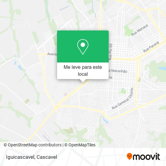 Iguicascavel mapa