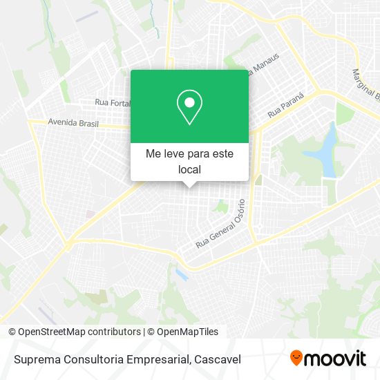 Suprema Consultoria Empresarial mapa