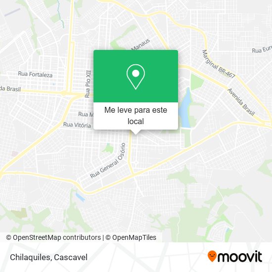 Chilaquiles mapa