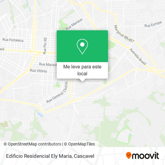 Edificio Residencial Ely Maria mapa