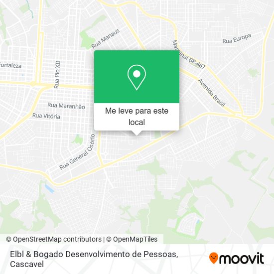 Elbl & Bogado Desenvolvimento de Pessoas mapa