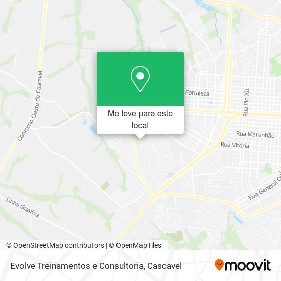 Evolve Treinamentos e Consultoria mapa