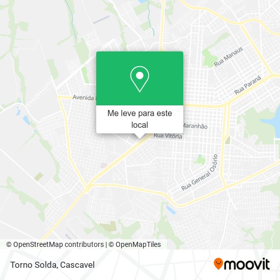 Torno Solda mapa