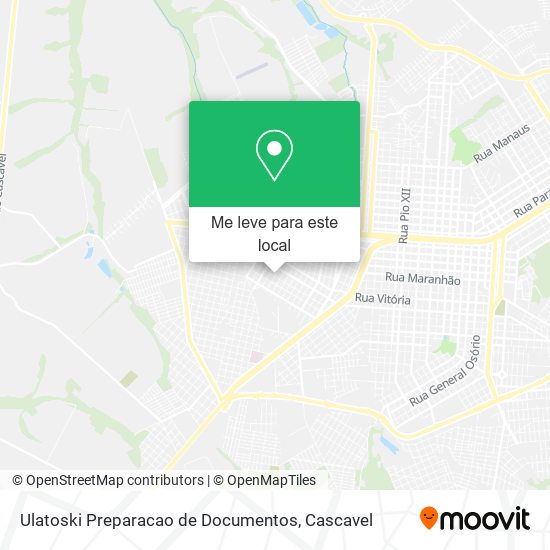 Ulatoski Preparacao de Documentos mapa