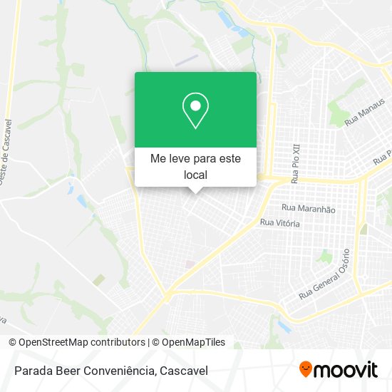 Parada Beer Conveniência mapa