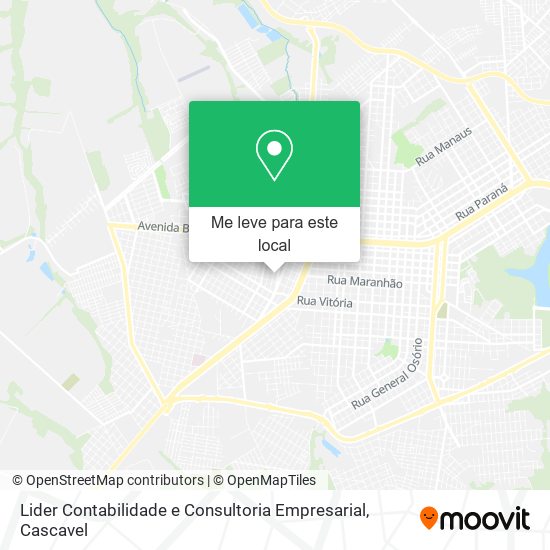 Lider Contabilidade e Consultoria Empresarial mapa