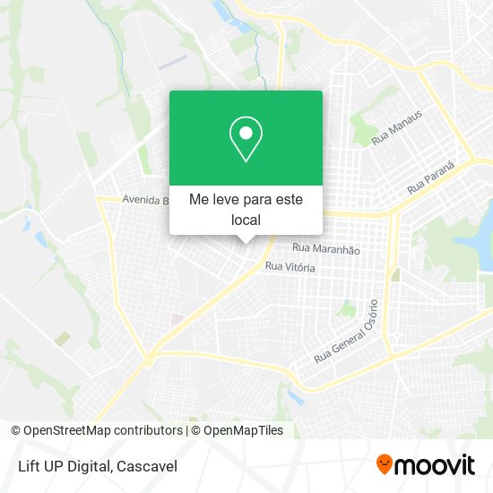 Lift UP Digital mapa