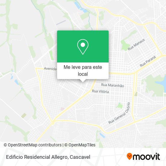 Edificio Residencial Allegro mapa