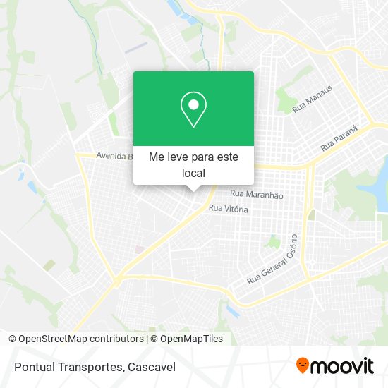 Pontual Transportes mapa