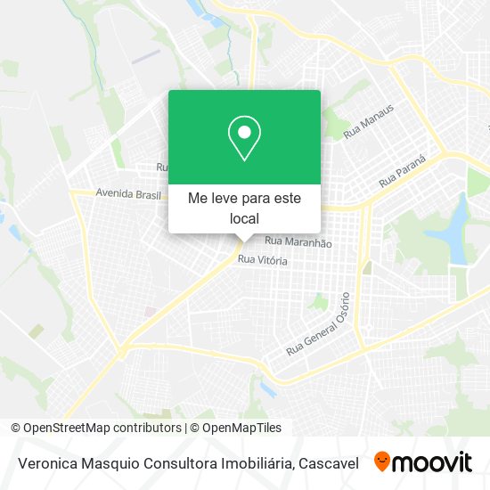 Veronica Masquio Consultora Imobiliária mapa