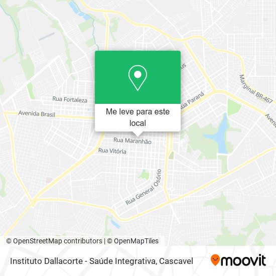 Instituto Dallacorte - Saúde Integrativa mapa