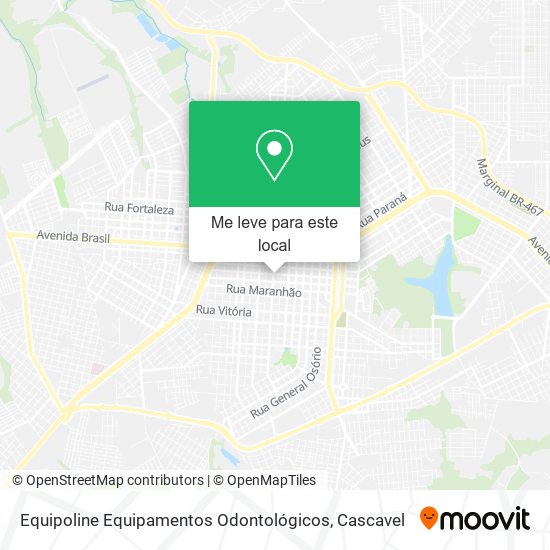 Equipoline Equipamentos Odontológicos mapa