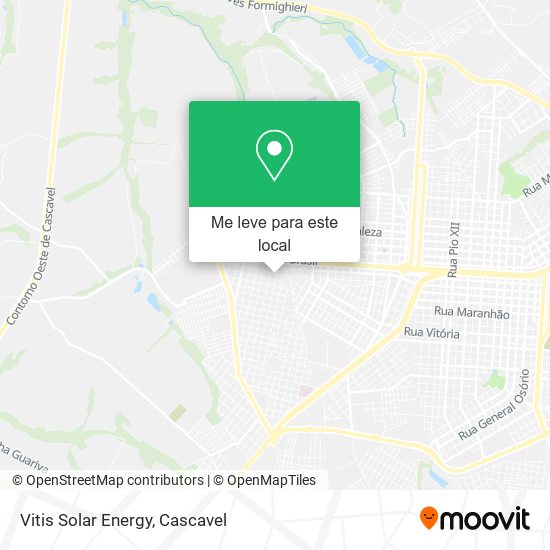 Vitis Solar Energy mapa