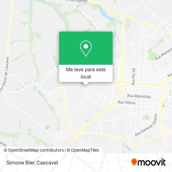 Simone Bier mapa