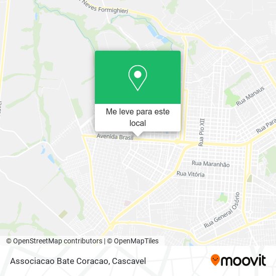 Associacao Bate Coracao mapa