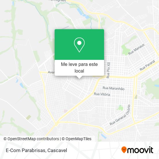 E-Com Parabrisas mapa