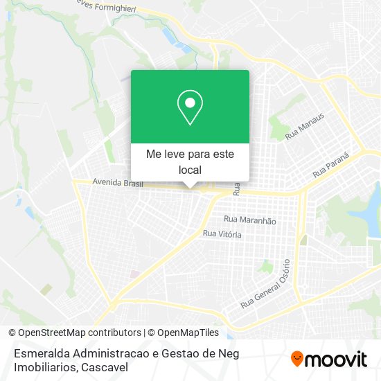 Esmeralda Administracao e Gestao de Neg Imobiliarios mapa