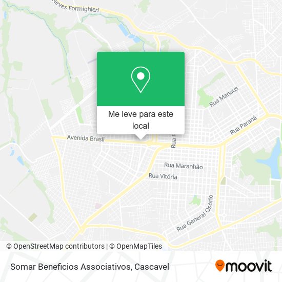 Somar Beneficios Associativos mapa