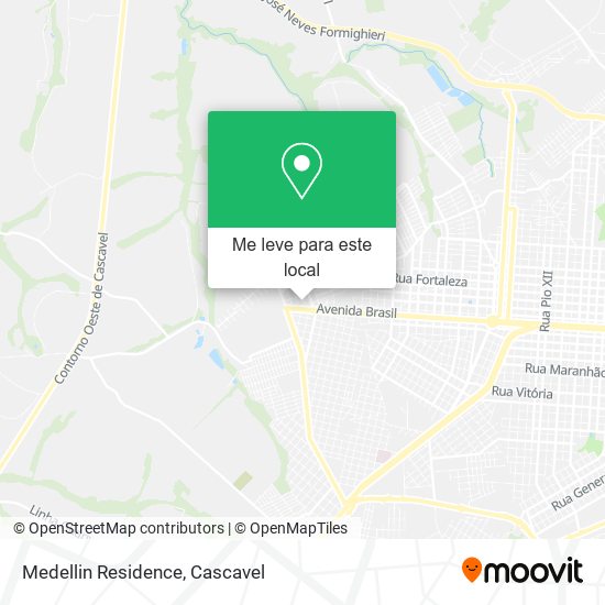 Medellin Residence mapa