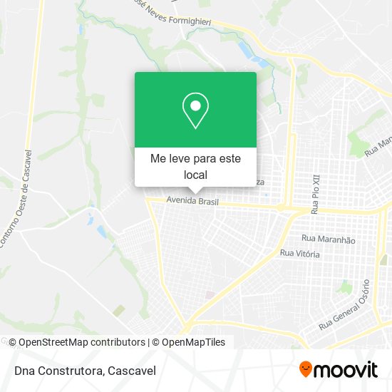 Dna Construtora mapa