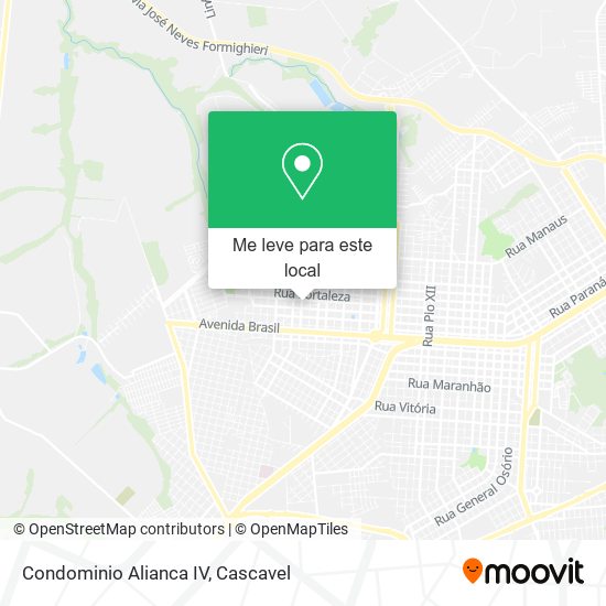 Condominio Alianca IV mapa