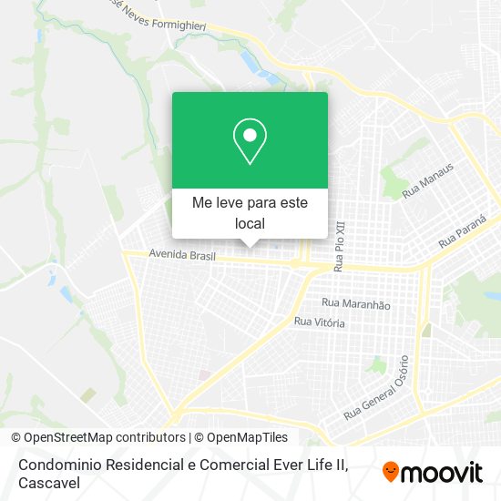 Condominio Residencial e Comercial Ever Life II mapa