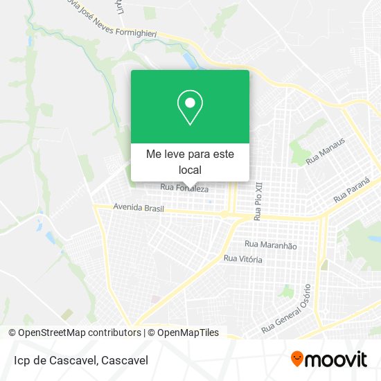 Icp de Cascavel mapa