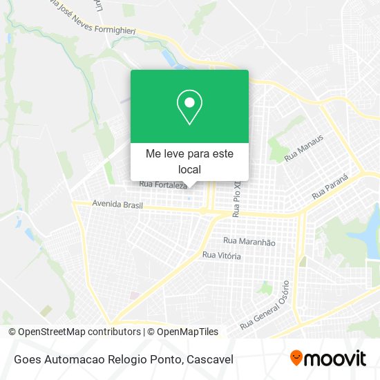 Goes Automacao Relogio Ponto mapa