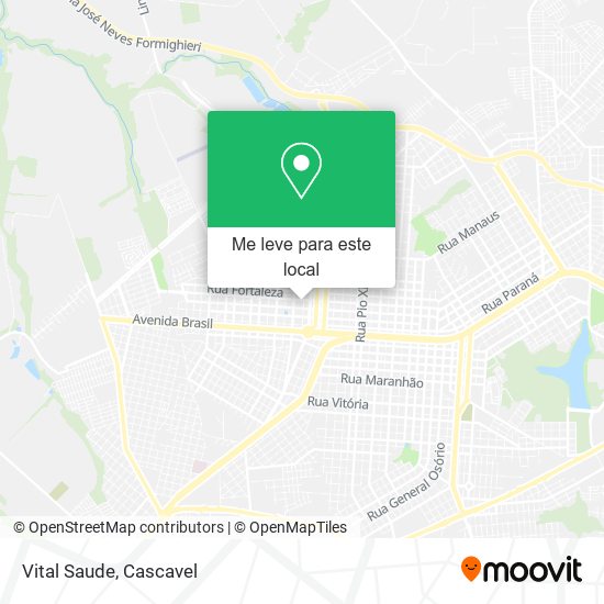 Vital Saude mapa