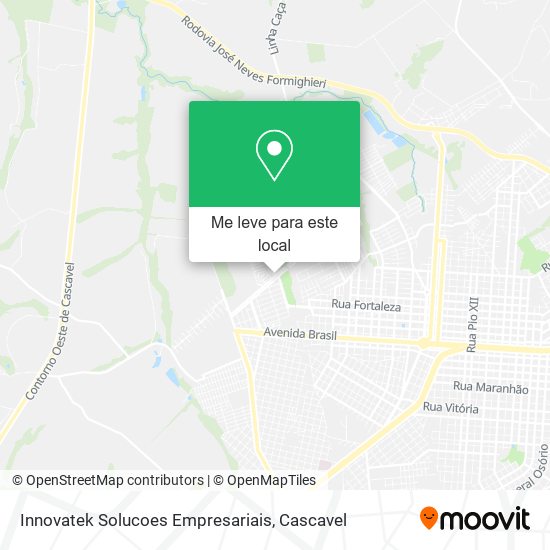 Innovatek Solucoes Empresariais mapa