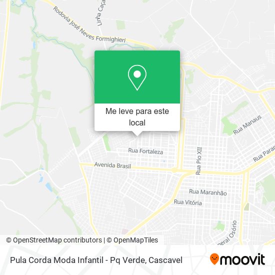 Pula Corda Moda Infantil - Pq Verde mapa