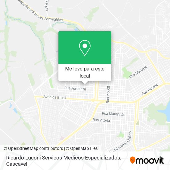 Ricardo Luconi Servicos Medicos Especializados mapa