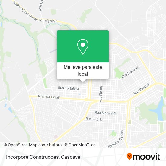 Incorpore Construcoes mapa