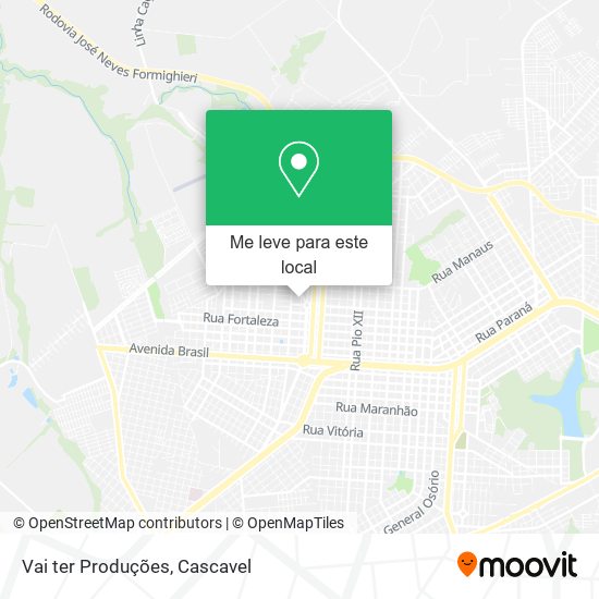 Vai ter Produções mapa