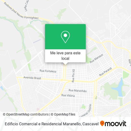 Edificio Comercial e Residencial Maranello mapa
